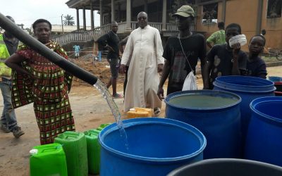 ACQUA IN ABBONDANZA PER LA CITTA’ DI ANYAMA